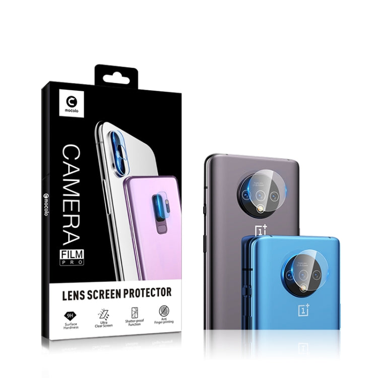 mocolo tempered glass camera lens protectors, 2-pack in retail box for Oneplus