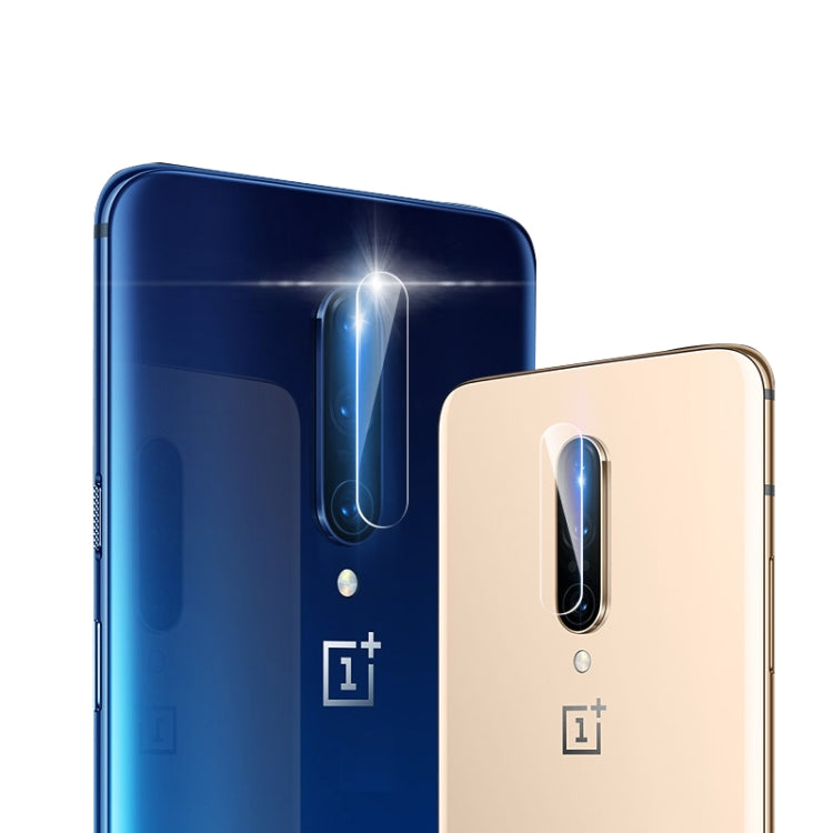Rear camera lens protector film installed on Oneplus phone back