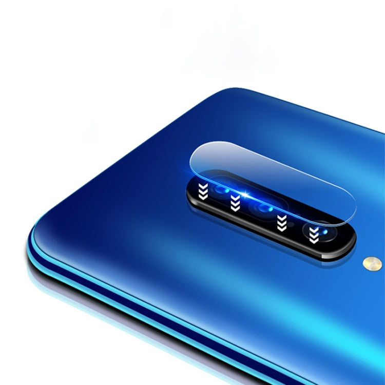 Rounded-edge tempered glass camera lens protector on phone rear camera
