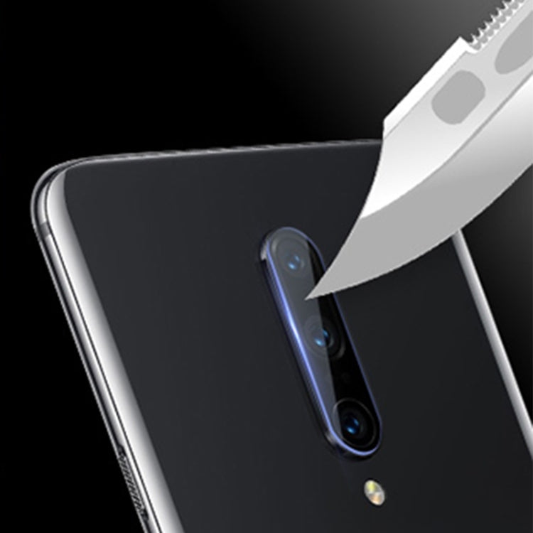 Camera lens protector tempered glass film applied to rear camera on phone