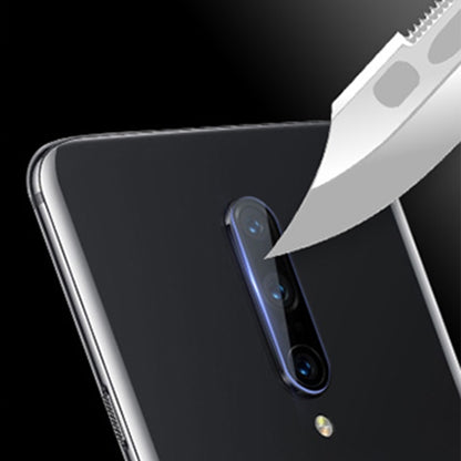 Camera lens protector tempered glass film applied to rear camera on phone