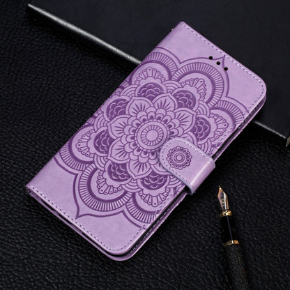 For Huawei Honor Play 3 Mandala Embossing Pattern Horizontal Flip Leather Case with Holder & Card Slots & Wallet & Photo Frame & Lanyard