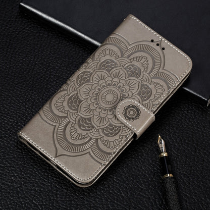 For Huawei Honor Play 3 Mandala Embossing Pattern Horizontal Flip Leather Case with Holder & Card Slots & Wallet & Photo Frame & Lanyard