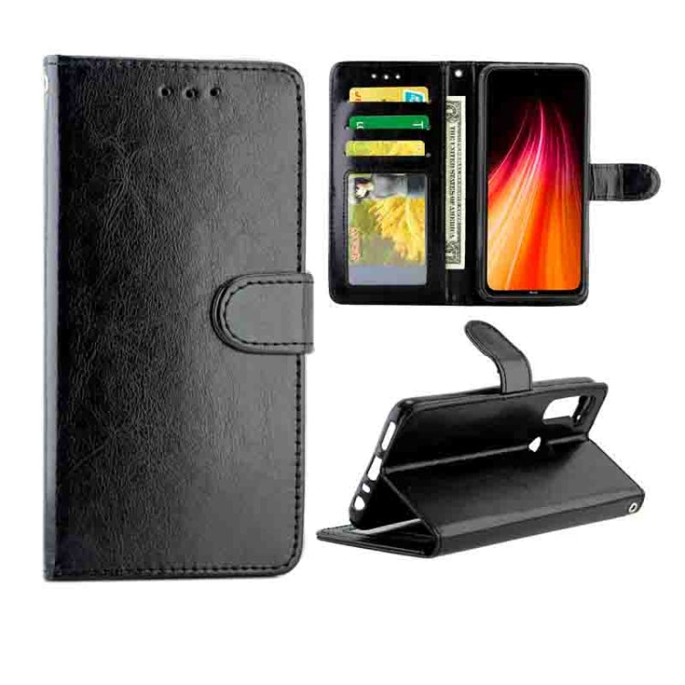 Crazy Horse Texture Leather Horizontal Flip Protective Case with Holder & Card Slots & Wallet & Photo Frame, For Huawei Enjoy 10, For Xiaomi Note10/CC9 Pro, For Xiaomi Redmi Note 8T, For Xiaomi Redmi 8/Redmi 8A, For Samsung Galaxy A30s/A50             ...