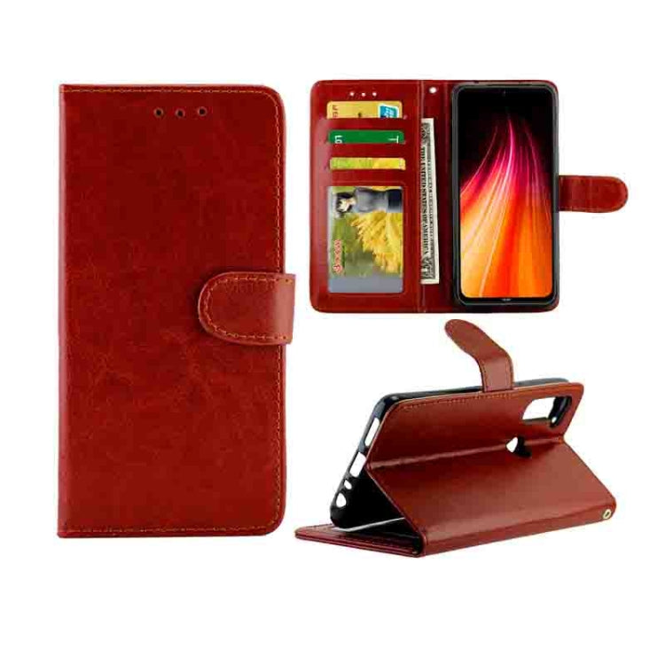 Crazy Horse Texture Leather Horizontal Flip Protective Case with Holder & Card Slots & Wallet & Photo Frame, For Huawei Enjoy 10, For Xiaomi Note10/CC9 Pro, For Xiaomi Redmi Note 8T, For Xiaomi Redmi 8/Redmi 8A, For Samsung Galaxy A30s/A50             ...