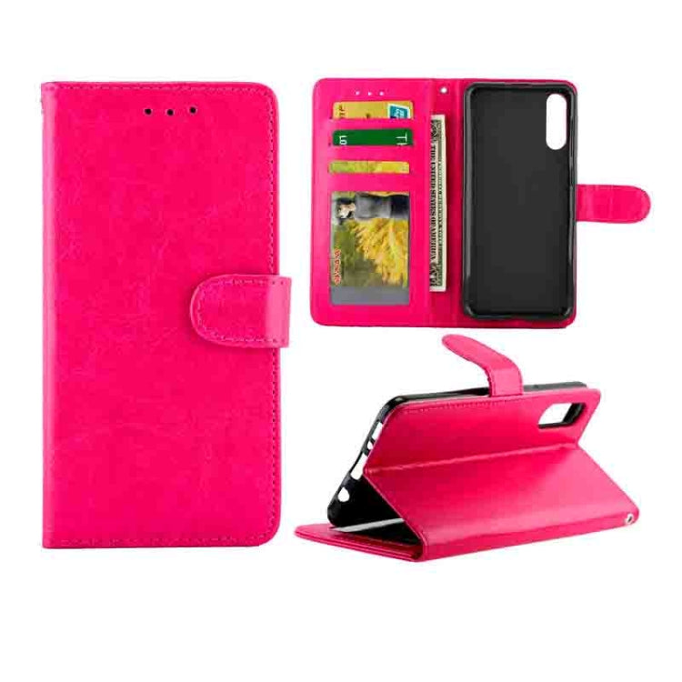 Crazy Horse Texture Leather Horizontal Flip Protective Case with Holder & Card Slots & Wallet & Photo Frame, For Huawei Enjoy 10, For Xiaomi Note10/CC9 Pro, For Xiaomi Redmi Note 8T, For Xiaomi Redmi 8/Redmi 8A, For Samsung Galaxy A30s/A50             ...