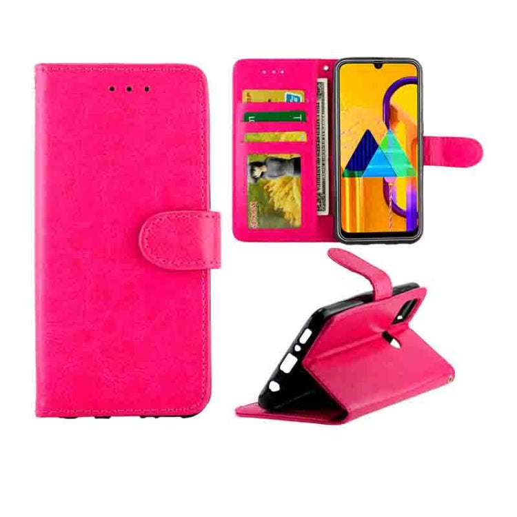 Crazy Horse Texture Leather Horizontal Flip Protective Case with Holder & Card Slots & Wallet & Photo Frame, For Huawei Enjoy 10, For Xiaomi Note10/CC9 Pro, For Xiaomi Redmi Note 8T, For Xiaomi Redmi 8/Redmi 8A, For Samsung Galaxy A30s/A50             ...