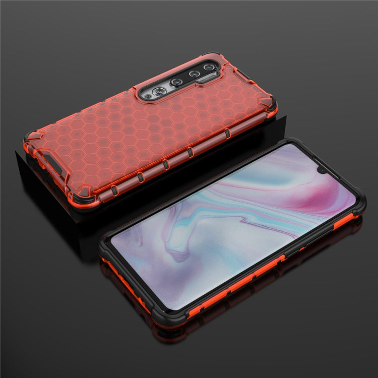 For Xiaomi Mi Note 10/Mi CC9 Pro Shockproof Honeycomb PC + TPU Case