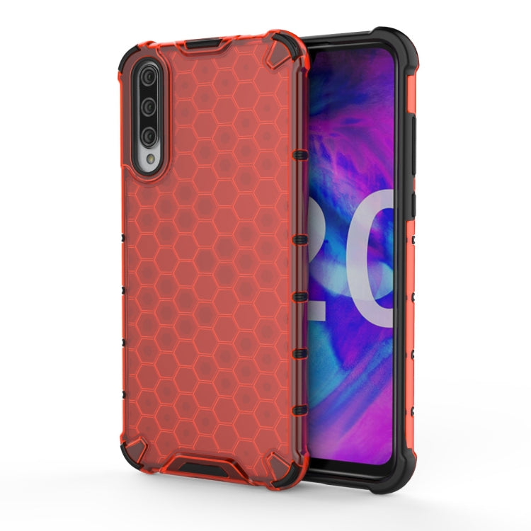 For Huawei Honor 20 Lite  Shockproof Honeycomb PC + TPU Case, For Huawei Honor 20 Lite