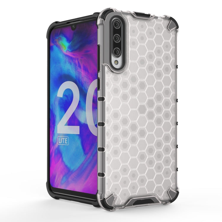 For Huawei Honor 20 Lite  Shockproof Honeycomb PC + TPU Case, For Huawei Honor 20 Lite