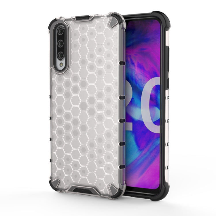 For Huawei Honor 20 Lite  Shockproof Honeycomb PC + TPU Case, For Huawei Honor 20 Lite