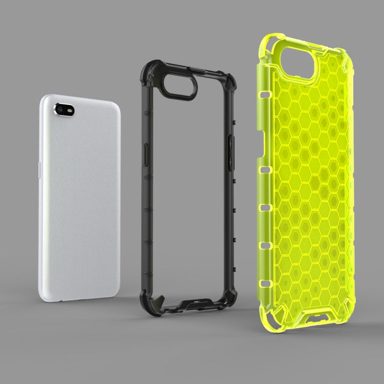 For OPPO Realme C2 Shockproof Honeycomb PC + TPU Case, For OPPO Realme C2