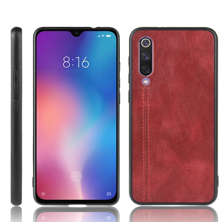 For Xiaomi Mi A3/CC9E Shockproof Sewing Cow Pattern Skin PC + PU + TPU Case, For Xiaomi Mi A3