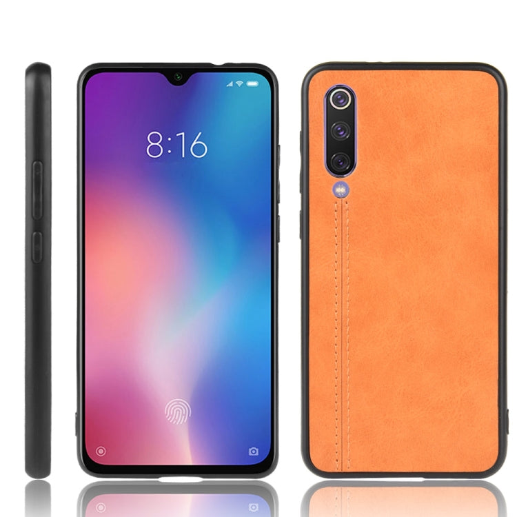 For Xiaomi Mi A3/CC9E Shockproof Sewing Cow Pattern Skin PC + PU + TPU Case, For Xiaomi Mi A3