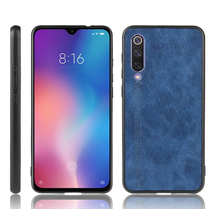 For Xiaomi Mi A3/CC9E Shockproof Sewing Cow Pattern Skin PC + PU + TPU Case, For Xiaomi Mi A3