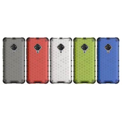 For Vivo S5  Shockproof Honeycomb PC + TPU Case, For Vivo S5