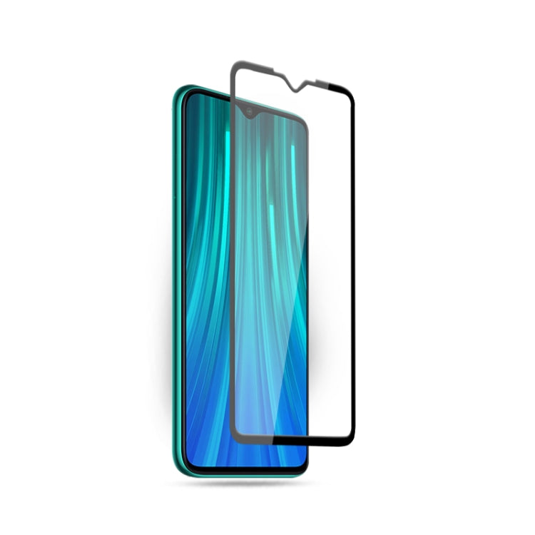 10PCS mocolo 0.33mm 9H 2.5D Full Glue Tempered Glass Film, For Xiaomi Redmi Note 8, For Xiaomi Redmi Note 8 Pro