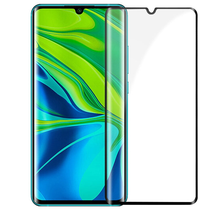 Tempered glass screen protector film for Xiaomi Mi Note 10, 3D curved full coverage