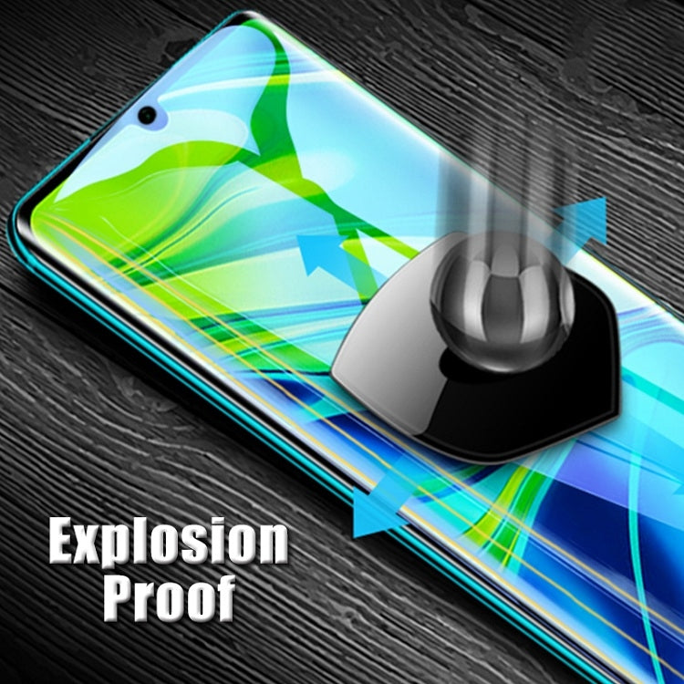 Tempered glass screen protector for Xiaomi Mi Note 10, curved 3D design with impact protection