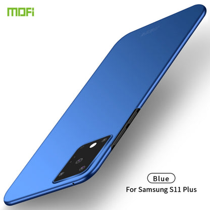 MOFI frosted ultra-thin hard phone case, blue, for Samsung S11 Plus