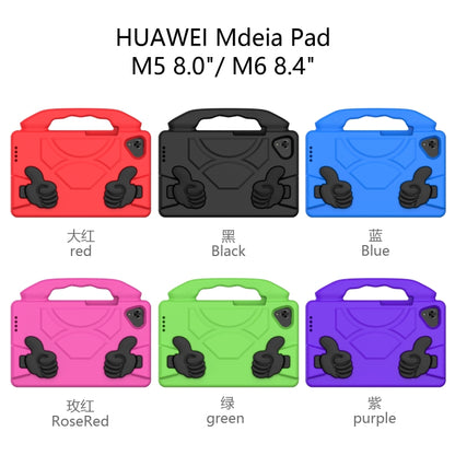EVA Material Tablet Computer Falling Proof Cover With Thumb Bracket, For Huawei MediaPad M6 8.4, For Huawei MediaPad  M3 8.4, For Huawei MediaPad  M5 8.4