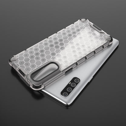 For OPPO Reno3pro  Shockproof Honeycomb PC + TPU Case, For OPPO Reno 3 Pro
