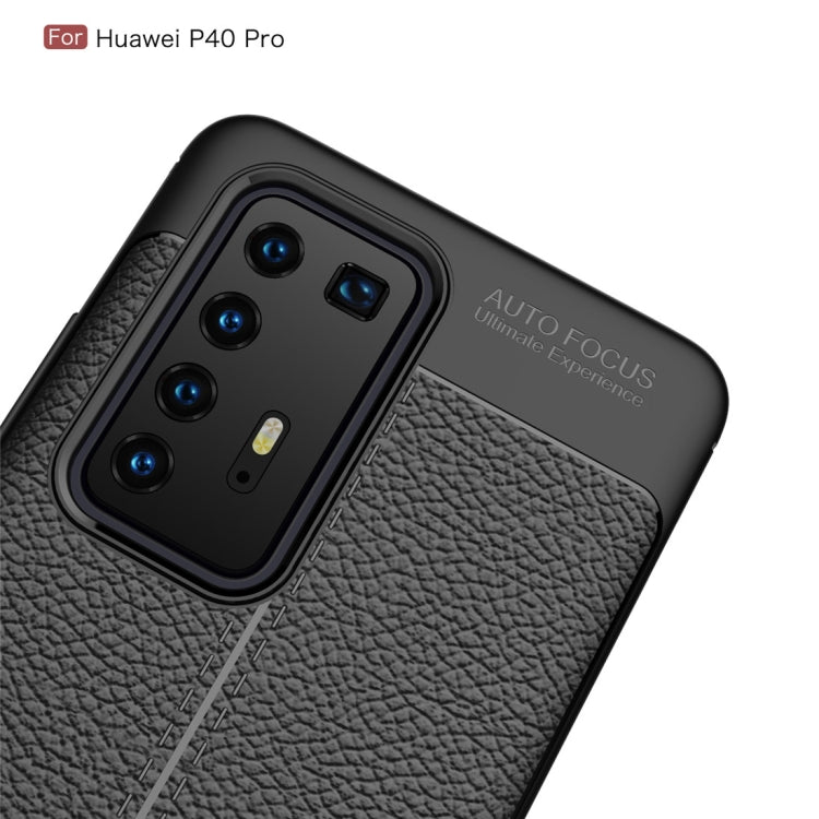 For Huawei P40 Pro Litchi Texture TPU Shockproof Case, For Huawei P40 Pro