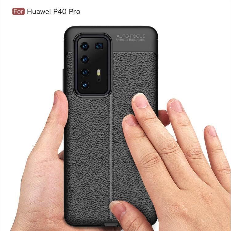 For Huawei P40 Pro Litchi Texture TPU Shockproof Case, For Huawei P40 Pro