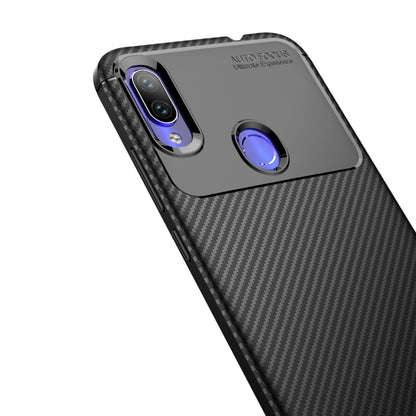For OPPO A8 Carbon Fiber Texture Shockproof TPU Case, For OPPO A8