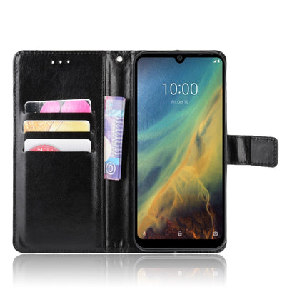 For ZTE Blade A5 2020 Retro Crazy Horse Texture Horizontal Flip Leather Case with Holder & Card Slots & Photo Frame, For ZTE Blade A5 2020