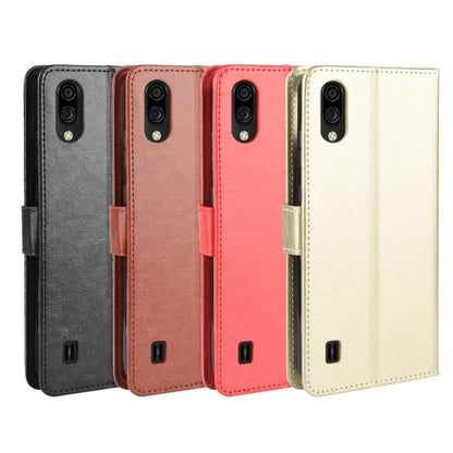 For ZTE Blade A5 2020 Retro Crazy Horse Texture Horizontal Flip Leather Case with Holder & Card Slots & Photo Frame, For ZTE Blade A5 2020