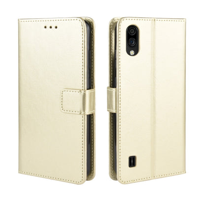 For ZTE Blade A5 2020 Retro Crazy Horse Texture Horizontal Flip Leather Case with Holder & Card Slots & Photo Frame, For ZTE Blade A5 2020