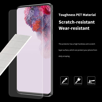 Clear PET screen protector film, scratch-resistant curved surface