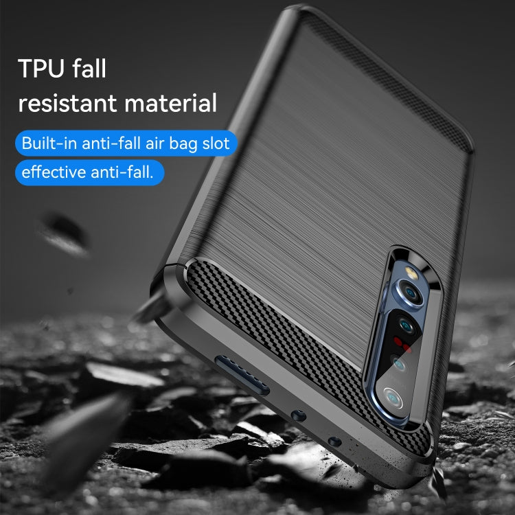 For Xiaomi Mi 10 / 10 Pro Brushed Texture Carbon Fiber TPU Case, For Xiaomi Mi 10 / 10 Pro