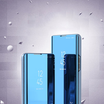 For Xiaomi Mi 10 / 10 Pro Plated Mirror Horizontal Flip Leather Case with Holder, For Xiaomi Mi 10