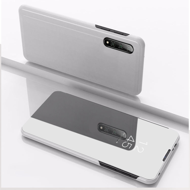 For Xiaomi Mi 10 / 10 Pro Plated Mirror Horizontal Flip Leather Case with Holder, For Xiaomi Mi 10