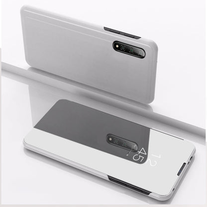 For Xiaomi Mi 10 / 10 Pro Plated Mirror Horizontal Flip Leather Case with Holder, For Xiaomi Mi 10