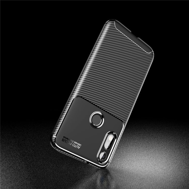 For Mootora MOTO E7 Carbon Fiber Texture Shockproof TPU Case, For Mootora MOTO E7