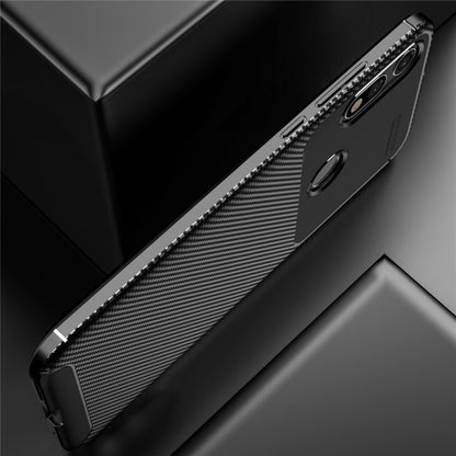 For Mootora MOTO E7 Carbon Fiber Texture Shockproof TPU Case, For Mootora MOTO E7