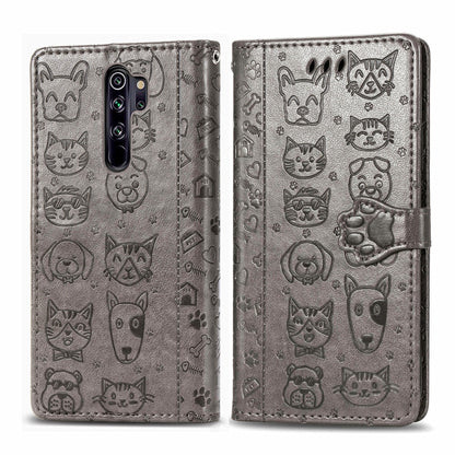 Cute Cat and Dog Embossed Horizontal Flip PU Leather Case with Holder / Card Slot / Wallet / Lanyard, For Huawei P30, For Huawei P30 Lite / Nova 4e, For Huawei Mate 30 Lite/Nova 5i Pro, For Huawei P Smart Z / Y9 Prime2019, For Huawei Honor 20          ...