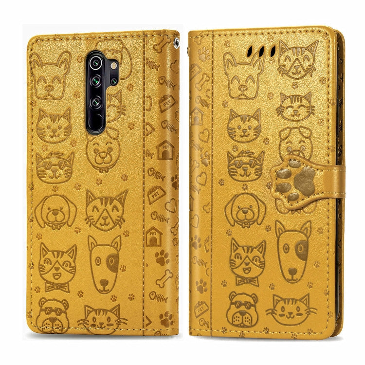 Cute Cat and Dog Embossed Horizontal Flip PU Leather Case with Holder / Card Slot / Wallet / Lanyard, For Huawei P30, For Huawei P30 Lite / Nova 4e, For Huawei Mate 30 Lite/Nova 5i Pro, For Huawei P Smart Z / Y9 Prime2019, For Huawei Honor 20          ...