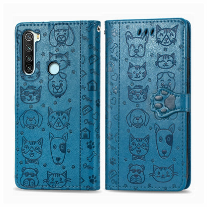 Cute Cat and Dog Embossed Horizontal Flip PU Leather Case with Holder / Card Slot / Wallet / Lanyard, For Huawei P30, For Huawei P30 Lite / Nova 4e, For Huawei Mate 30 Lite/Nova 5i Pro, For Huawei P Smart Z / Y9 Prime2019, For Huawei Honor 20          ...
