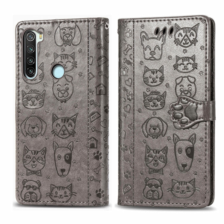 Cute Cat and Dog Embossed Horizontal Flip PU Leather Case with Holder / Card Slot / Wallet / Lanyard, For Huawei P30, For Huawei P30 Lite / Nova 4e, For Huawei Mate 30 Lite/Nova 5i Pro, For Huawei P Smart Z / Y9 Prime2019, For Huawei Honor 20          ...