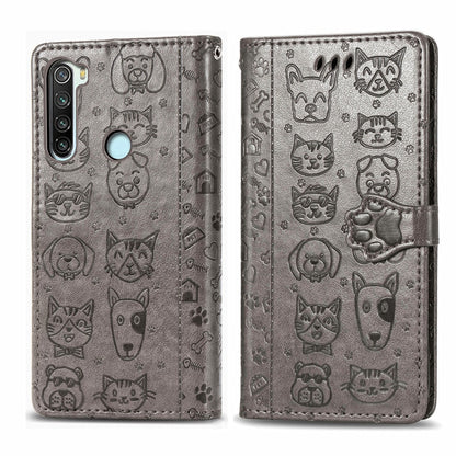 Cute Cat and Dog Embossed Horizontal Flip PU Leather Case with Holder / Card Slot / Wallet / Lanyard, For Huawei P30, For Huawei P30 Lite / Nova 4e, For Huawei Mate 30 Lite/Nova 5i Pro, For Huawei P Smart Z / Y9 Prime2019, For Huawei Honor 20          ...