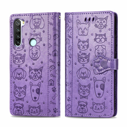 Cute Cat and Dog Embossed Horizontal Flip PU Leather Case with Holder / Card Slot / Wallet / Lanyard, For Huawei P30, For Huawei P30 Lite / Nova 4e, For Huawei Mate 30 Lite/Nova 5i Pro, For Huawei P Smart Z / Y9 Prime2019, For Huawei Honor 20          ...