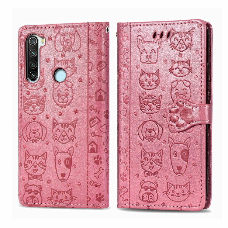 Cute Cat and Dog Embossed Horizontal Flip PU Leather Case with Holder / Card Slot / Wallet / Lanyard, For Huawei P30, For Huawei P30 Lite / Nova 4e, For Huawei Mate 30 Lite/Nova 5i Pro, For Huawei P Smart Z / Y9 Prime2019, For Huawei Honor 20          ...