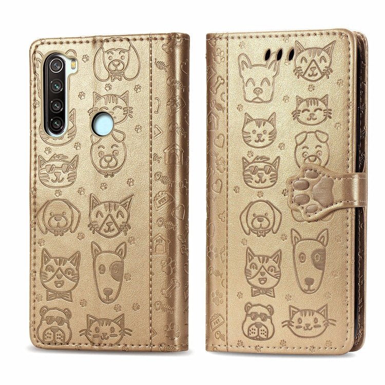 Cute Cat and Dog Embossed Horizontal Flip PU Leather Case with Holder / Card Slot / Wallet / Lanyard, For Huawei P30, For Huawei P30 Lite / Nova 4e, For Huawei Mate 30 Lite/Nova 5i Pro, For Huawei P Smart Z / Y9 Prime2019, For Huawei Honor 20          ...