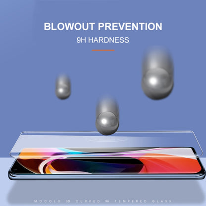 9H hardness tempered glass screen protector film with blowout prevention