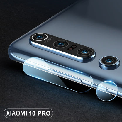 Tempered glass film for rear camera lenses on a blue smartphone, covering the lens areas