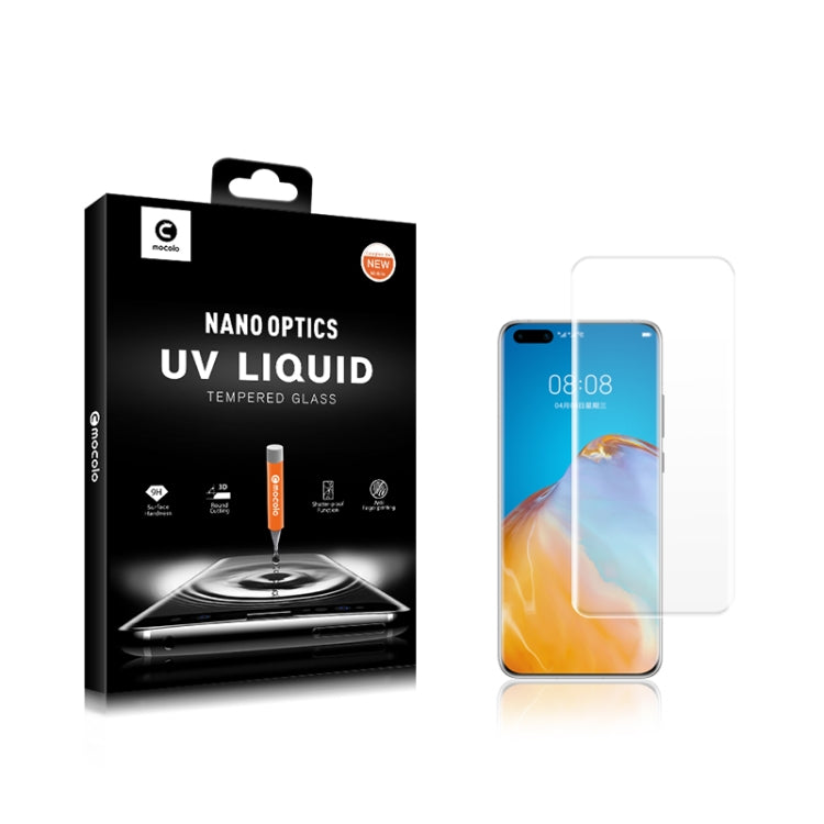 UV Liquid nano optics glass kit with screen protector film for Huawei P40 Pro